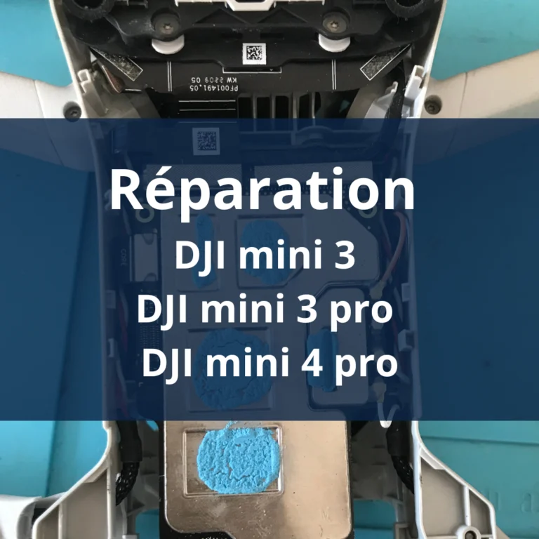 Réparation DJI mini 3 3 pro et mini 4 pro